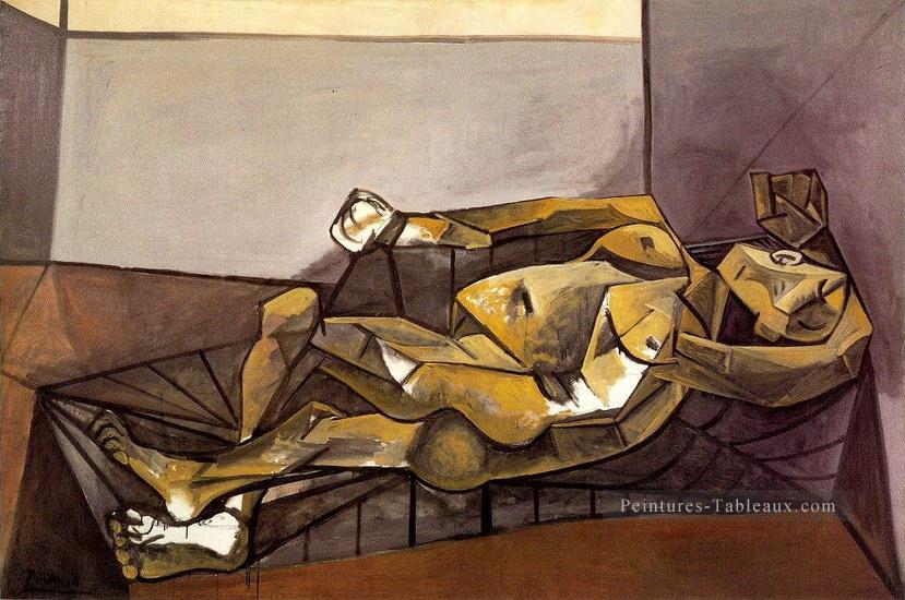 Couche nue 1908 cubisme Pablo Picasso Peintures à l'huile
